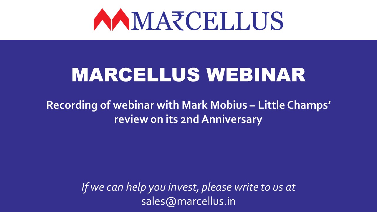 Marcellus Little Champs Webinar with Mark Mobius – Little Champs’ review on its 2nd Anniversary