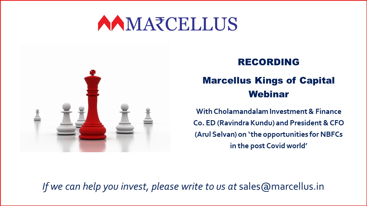 The opportunities for NBFCs in the post COVID World | Kings of Capital | Marcellus