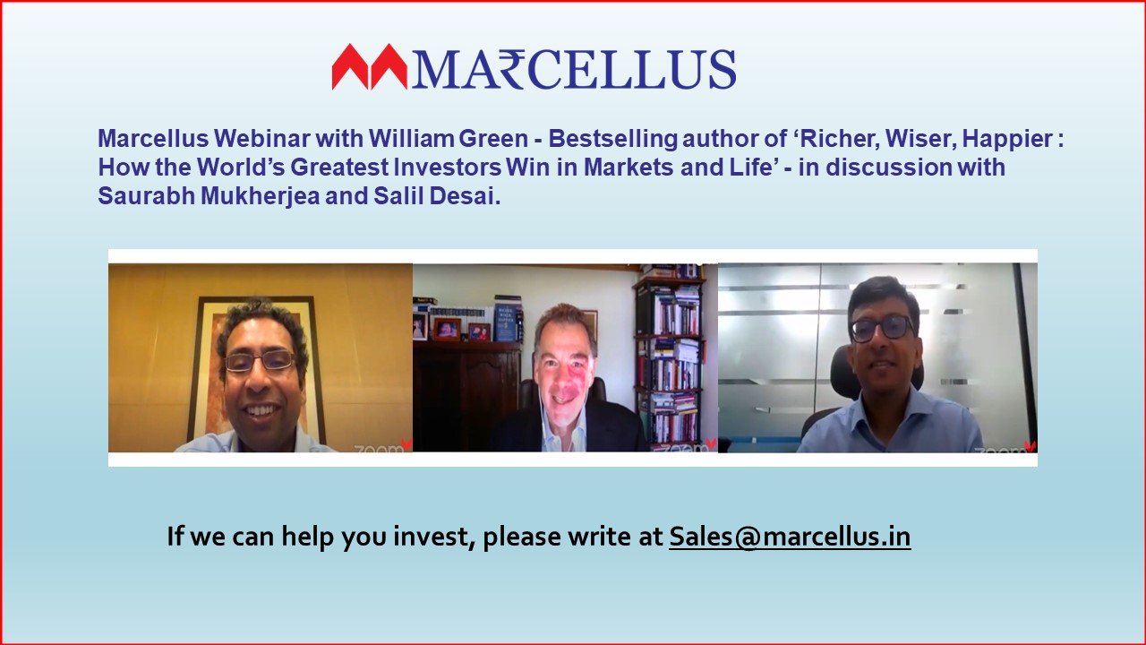 Marcellus Webinar with William Green the author of bestselling books 