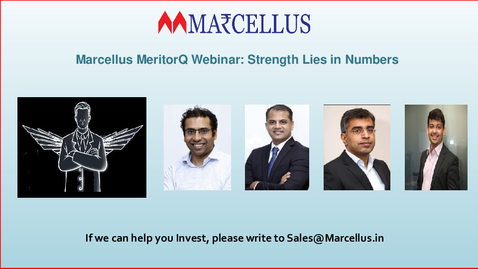 Marcellus MeritorQ Portfolio Webinar on Strength Lies in Numbers