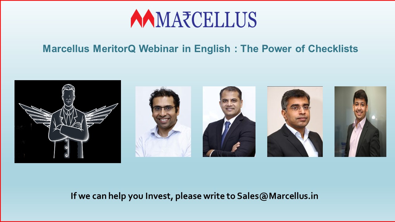 Marcellus MeritorQ Portfolio English Webinar on the Power of Checklists