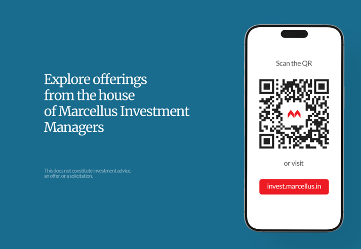 Scan the QR Code to explore investment options with Marcellus